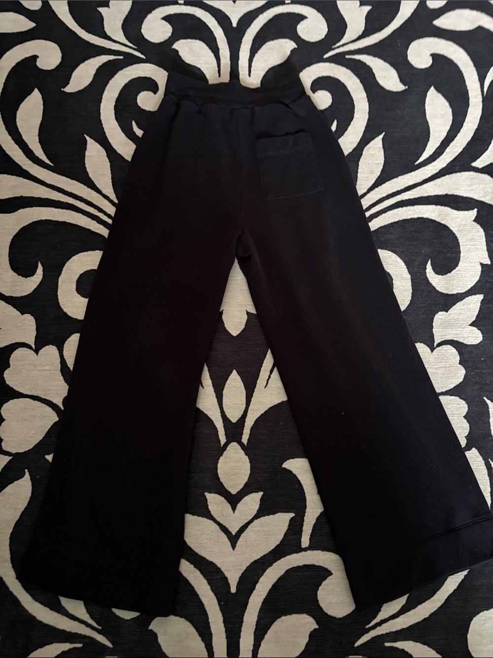 JoyLab Wide-Leg Black Lounge Pants - Picture 3 of 3